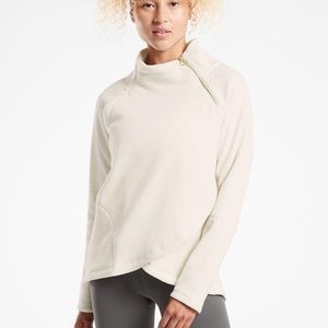 Athleta Cozy Karma Asym Pullover